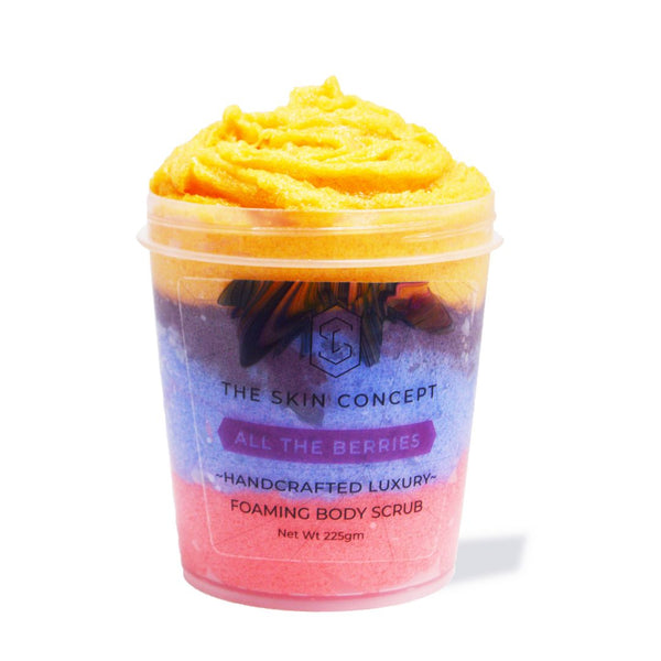 The Skin Concept All The Berries Foaming Body Scrub
