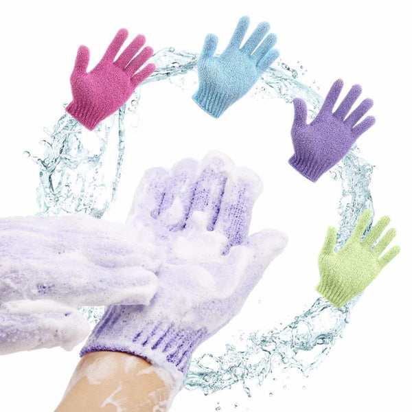 The Skin Concept Scrubby Exfoliating Glove - Green Color
