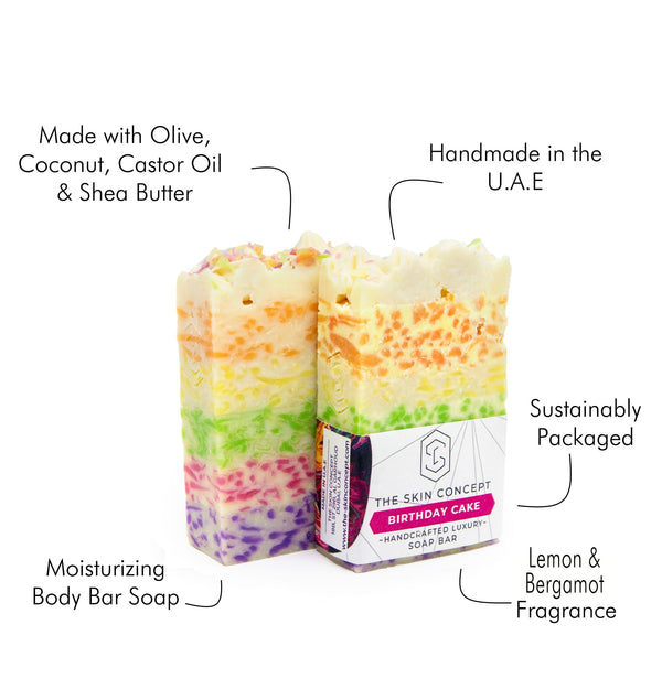 The Skin Concept Birthday Cake Soap