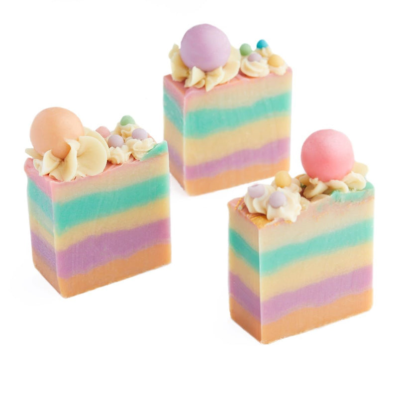 Gumball Cake Guest Soap (set of 2)